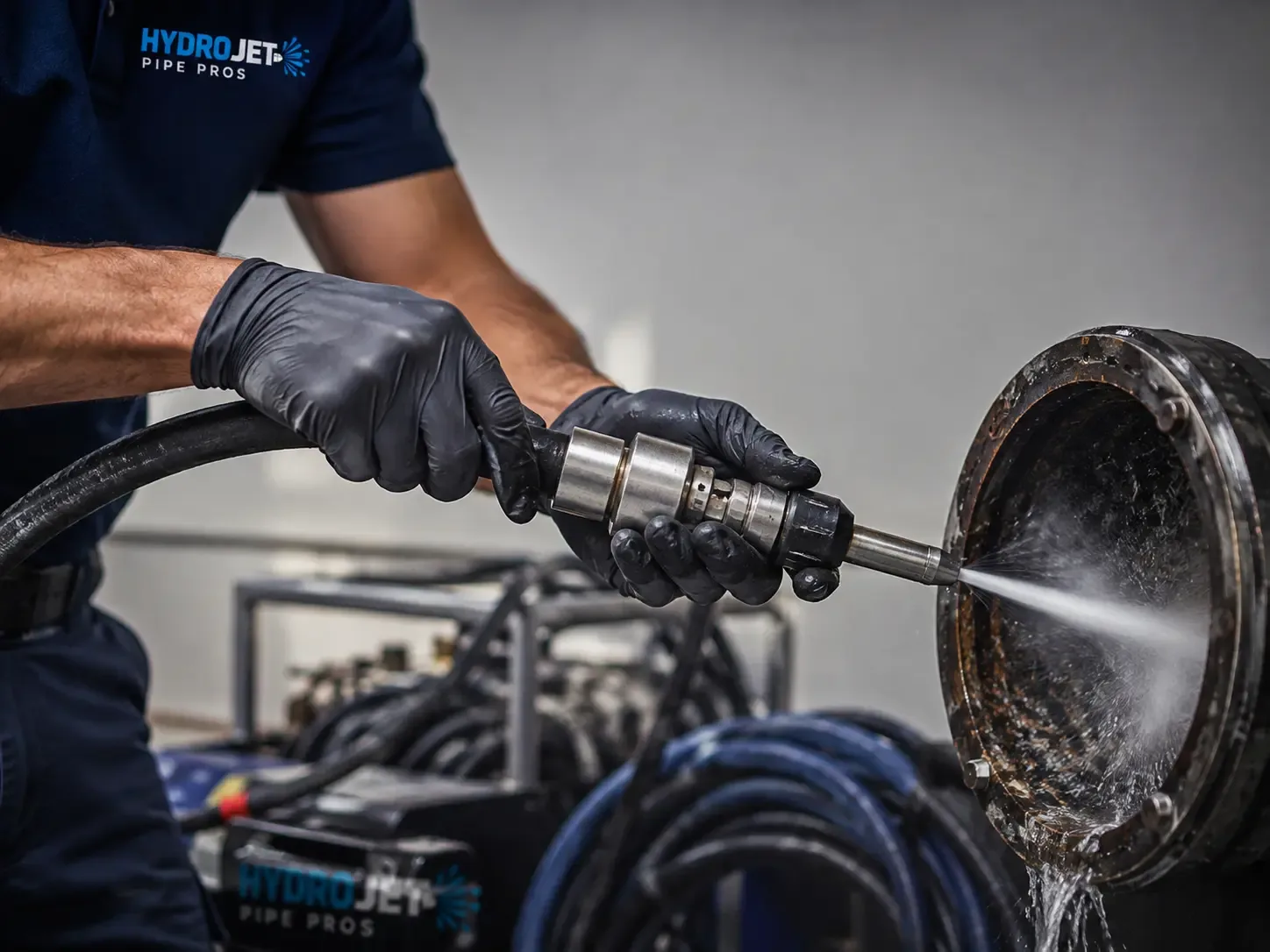 Hydro Jet Pipe Descaling in Castella, CA
